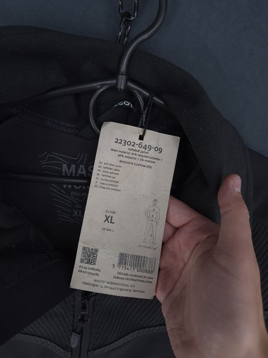 NOWA Mascot kurtka softshell robocza B2B stretch z metką XL