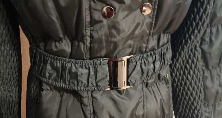 Kurtka damska puchowa 40 % piór pikowana ze stójką  M 38