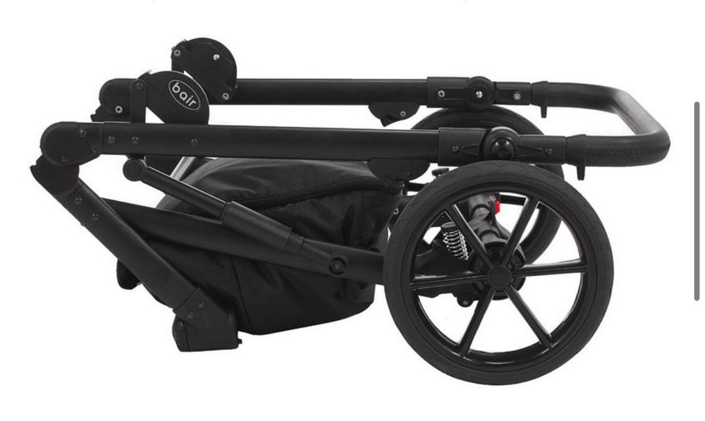 Коляска bair kiwi 2 в 1 бежева