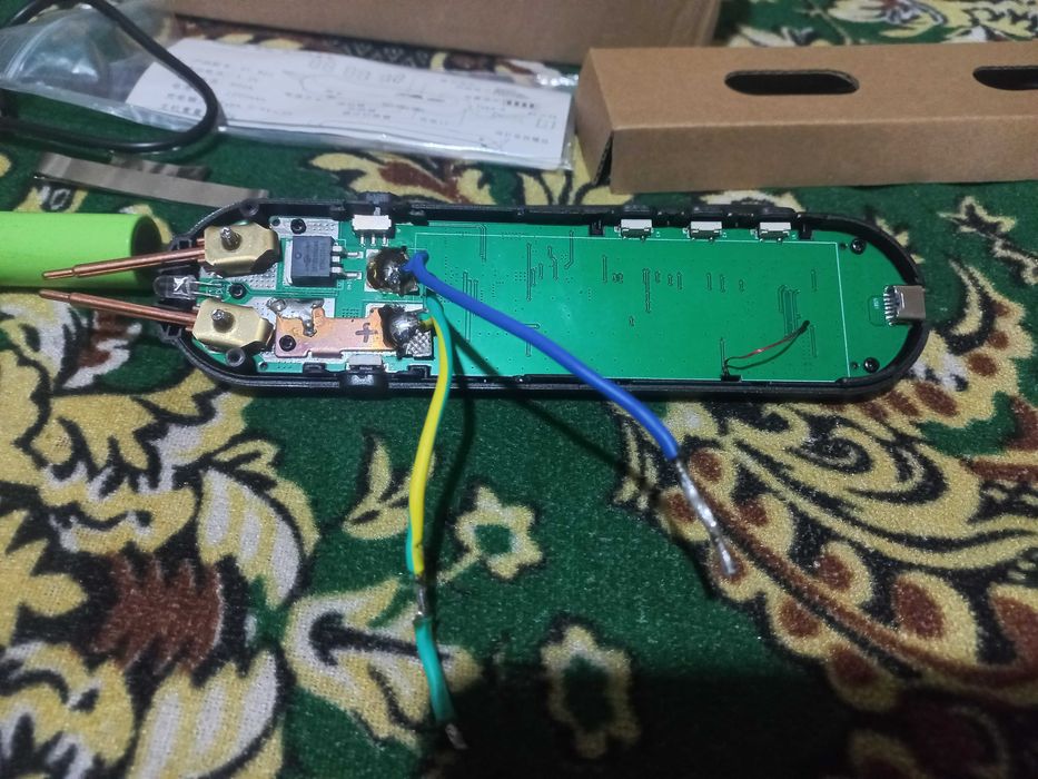 Портативний точковий зварювальний апарат CY_B01 / 4.2v _ 800A