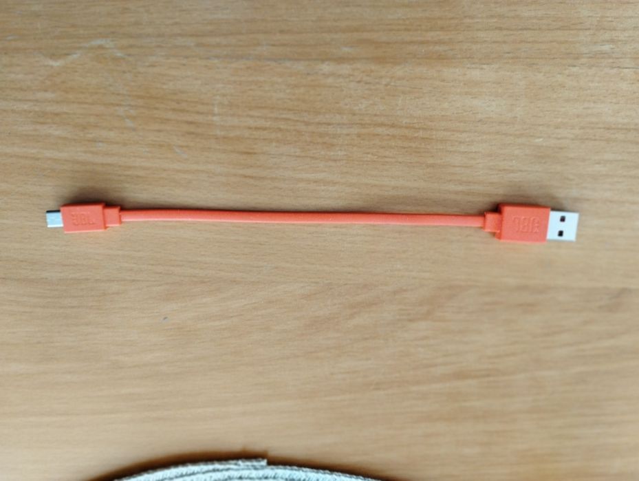 Kabel do słuchawek JBL, pomarańczowy.  Oryginalny