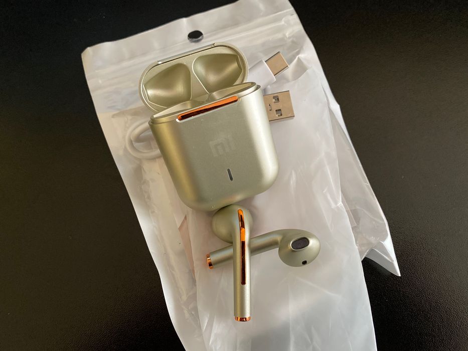Nowe słuchawki bezprzewodowe Xiaomi J18 – Złote