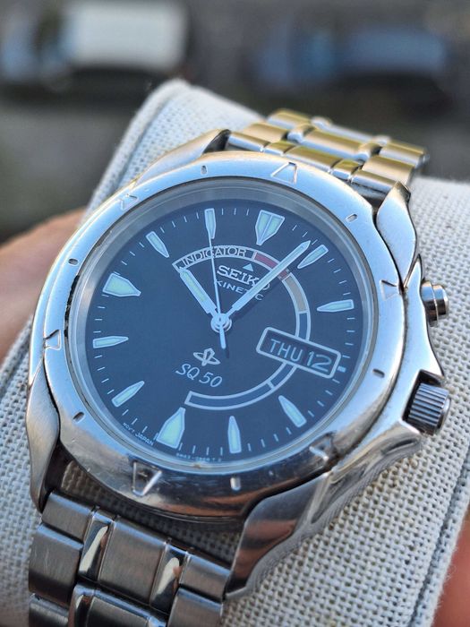 Seiko Kinetic SQ 50 38mm