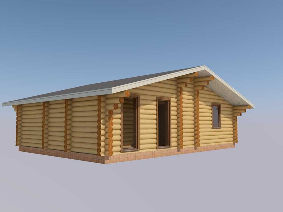 Domki z bali toczonych