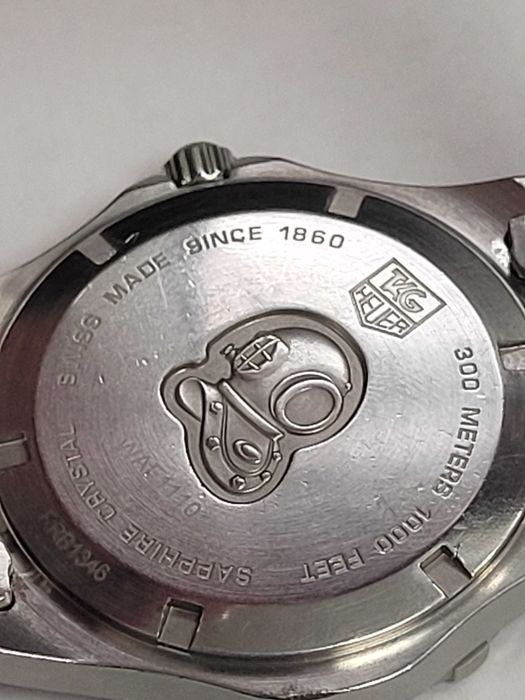 Męski zegarek nurkowy TAG HEUER Aquaracer 39mm Ref. WAF1110