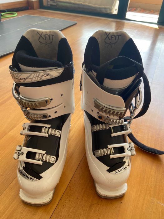 Botas de Ski Salomon Divine 6 (Tam. 36.5/37) + Mala Transp.