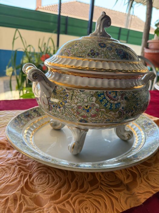 Terrina grande porcelana muito antiga!