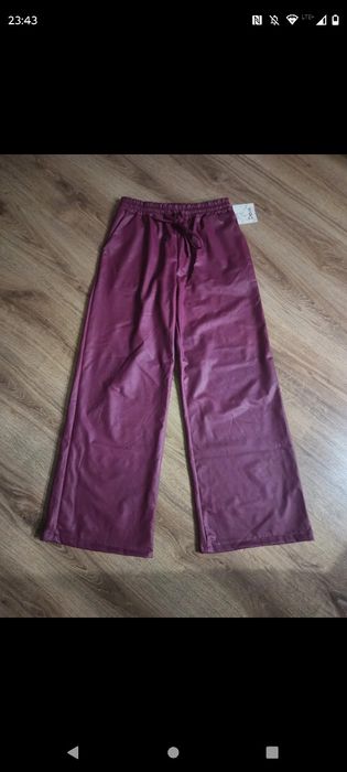 Deva spodnie szwedy eko skóra uni M L XL