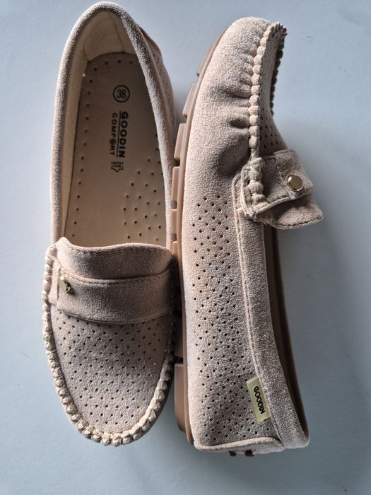 Baleriny beżowe roz 38