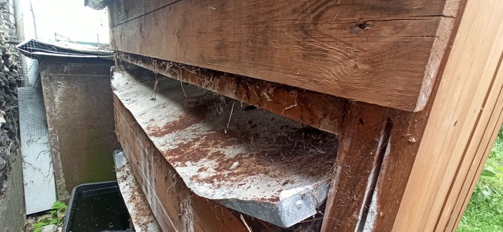 Автономна клітка для кролів на 5 відділень з поїлками та кормушками