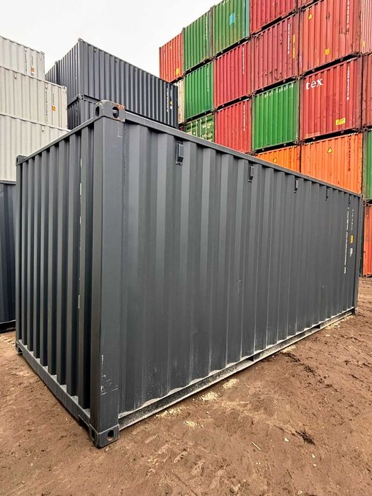 Kontener morski 20" prod. 2025 One Way RAL7016 Lekko uszkodzony Poznań