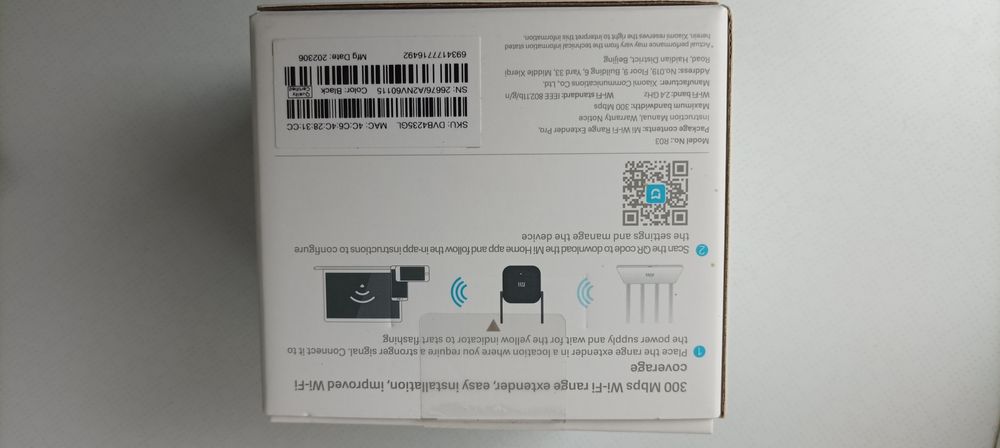 Extensor Wi-Fi Xiaomi424780590953932801