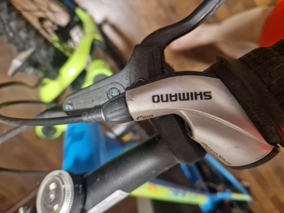 Rower Cube 240 niebieski zielony