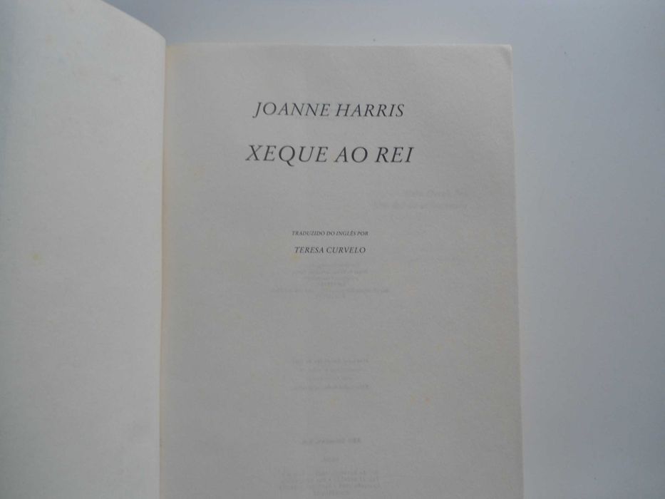 2 Livros de Joanne Harris (2004/2005)