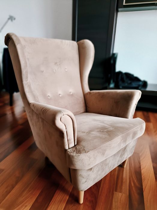 Fotel Uszak z Bodzio jeszcze na gwarancji!