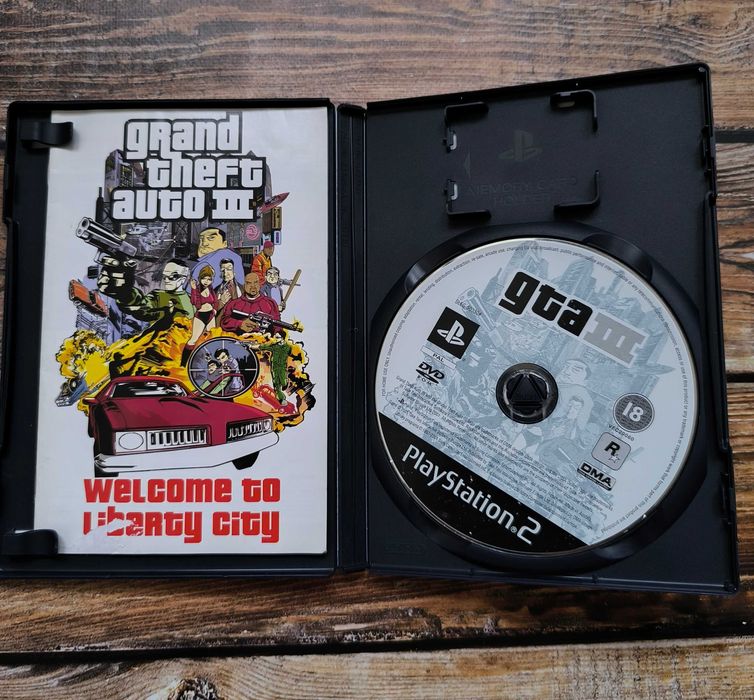 Grand Theft Auto GTA III PS2