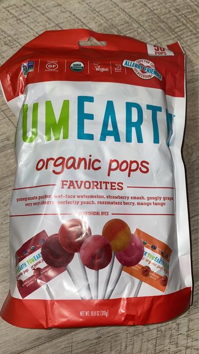 АКЦІЯ!!! Yumearth натуральные леденцы в наличии