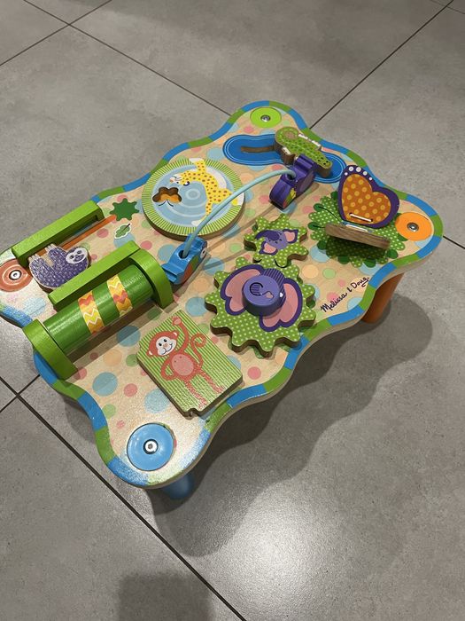 Stolik edukacyjny manipulacyjny melissa&doug