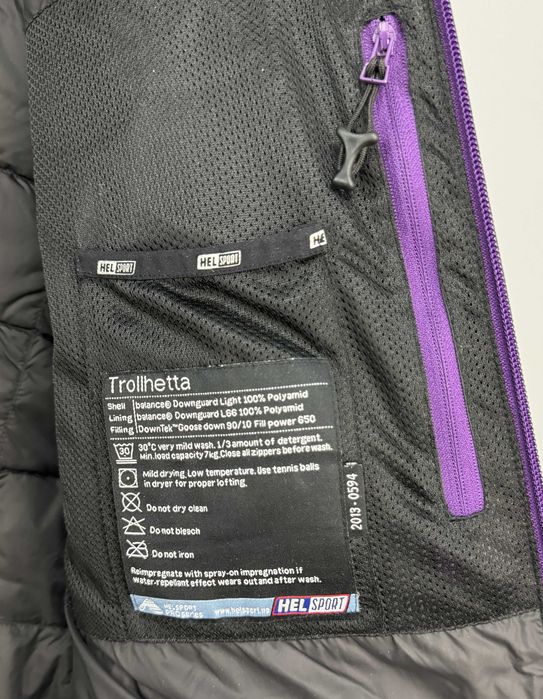 Hel Sport Helsport Down Jacket Puffer Kurtka Puchowa Damska Rozmiar XL