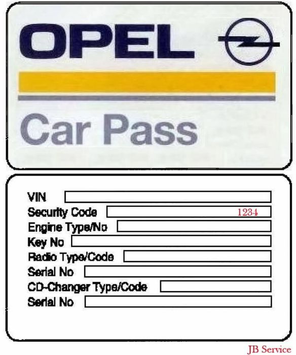 Car Pass Vectra C.