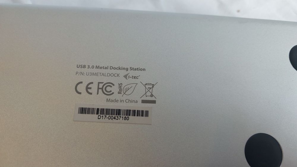 stacja dokująca METAL DVI-I HDMI usb 3,0