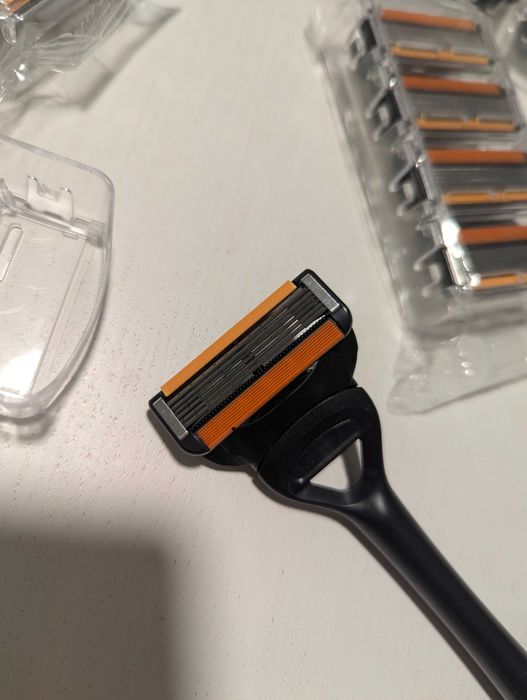 Conjunto 23 lâminas barbear tipo Gillette Fusion