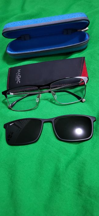 Óculos - armação e clip lentes para sol