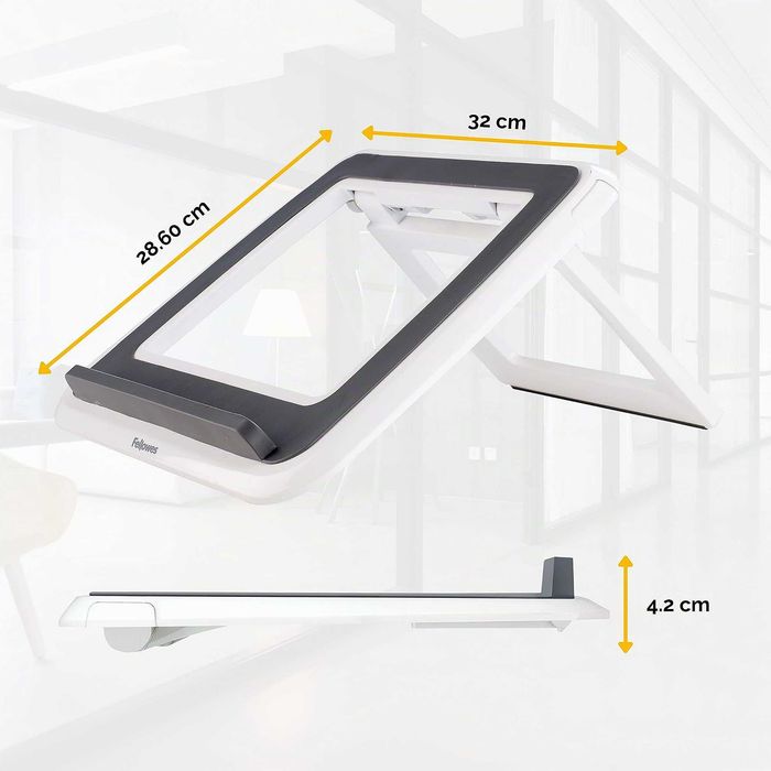 Suporte Portátil Fellowes I-Spire Branco (Como Novo)