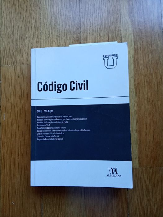 Código civil edição Almedina