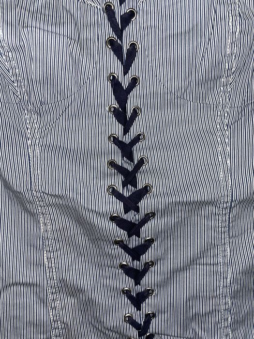 Corpete às riscas Blanco