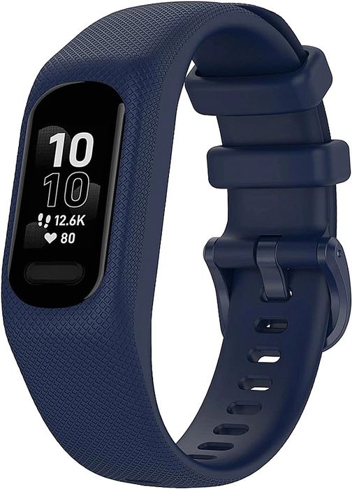 Opaska / Pasek Braders do Garmin Vivosmart 5 rozmiar L granatowy
