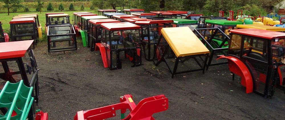 Kabina do c330 c360 mf235 c330-tur 2812 mf255 mtz bizon rusek 3512