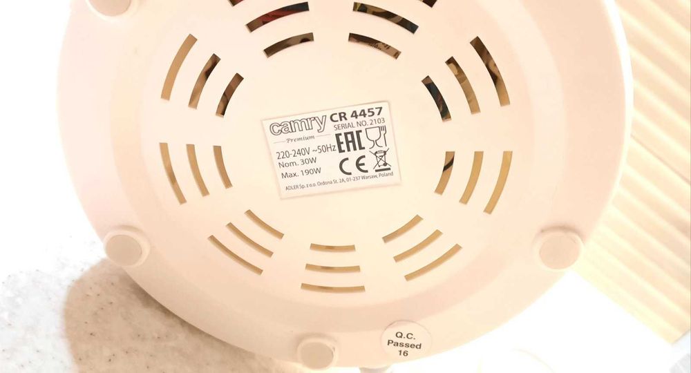 Шоколадний фонтан Camry CR 4457 нижня частина