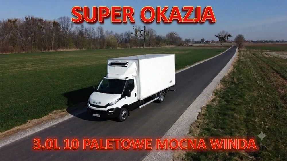 Iveco Daily  Iveco Daily 70C17 Chłodnia / Mroźnia – 10 euro palet, 2 agregaty Carri