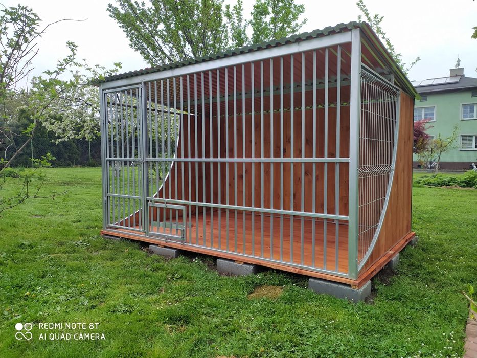 Kojec dla psa klatka dla psa ocynkowana w całości boki "ŁEZKA" 3x2