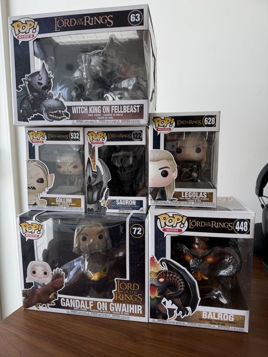 Lote FUNKO POP Senhor dos Aneis - Lord of the Rings