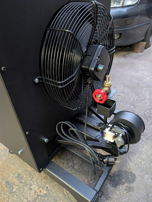 Котел Піч на відпрацованому мастилі. Печь котел на отработке.