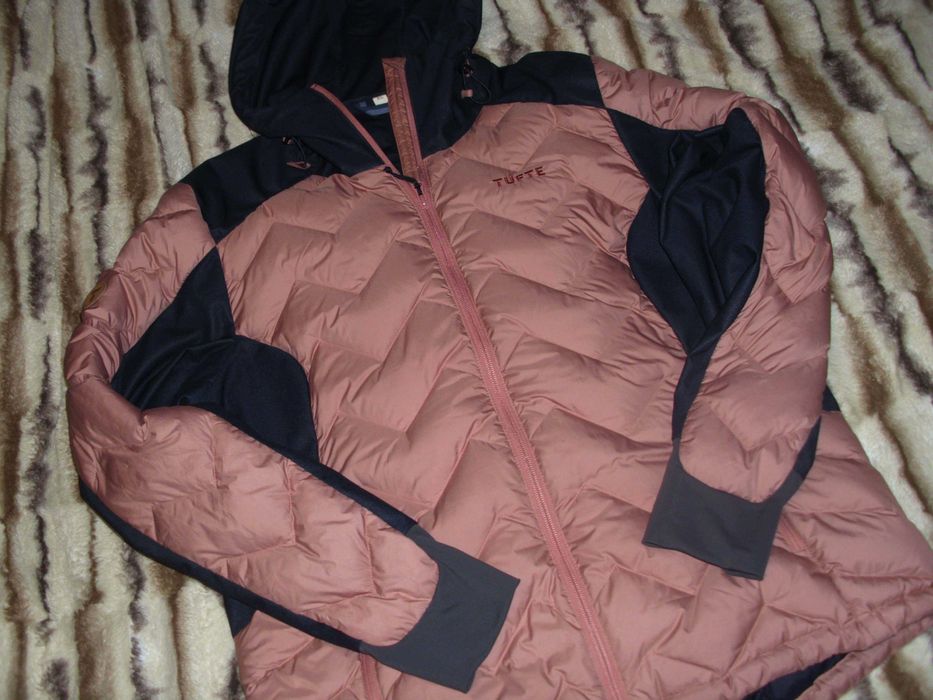 Damska kurtka puchowa Tufte Lynx Hybrid V2 Old Rose roz XL