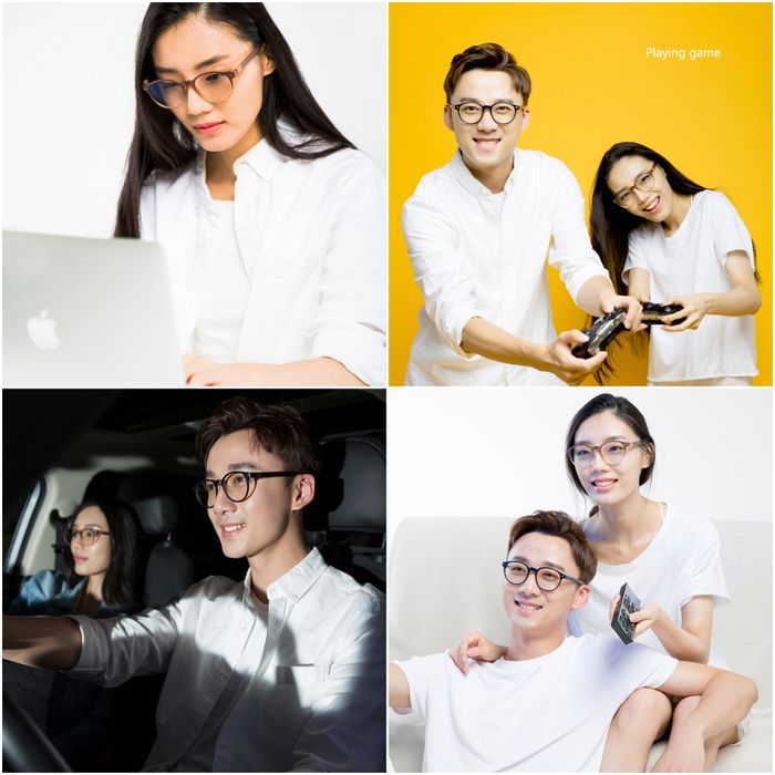 Очки Xiaomi Qukan B1/W1 компьютерные фотохромные для вождения авто