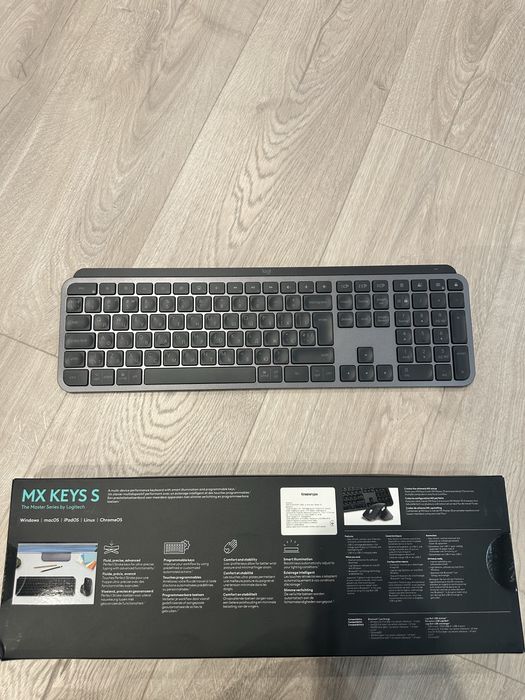 Бездротова клавіатура logitech mx keys s