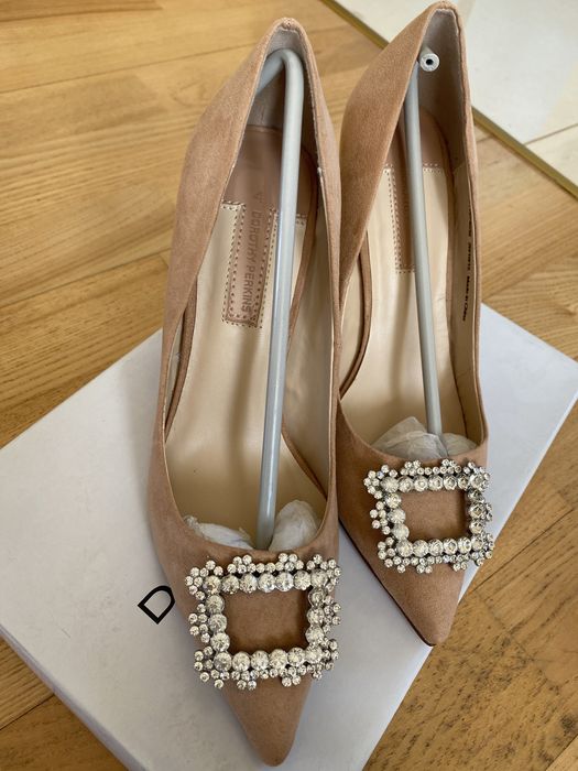 Buty czółenka na obcasie 37