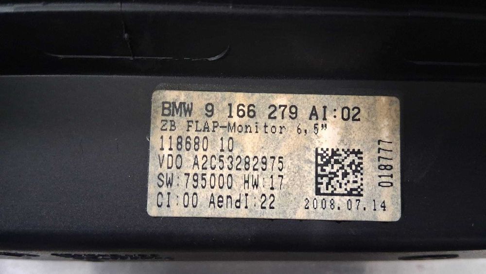 Radio e display CCC BMW E81 E82 E87 E88