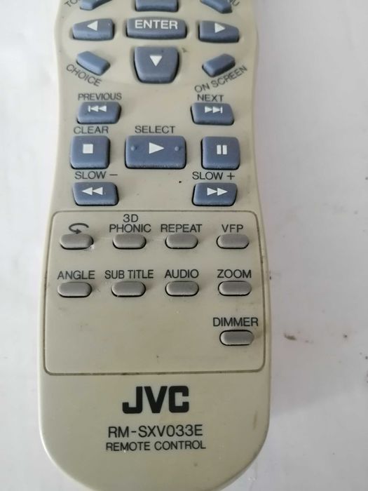 Pilot JVC RM-SXV033E do DVD oryginał