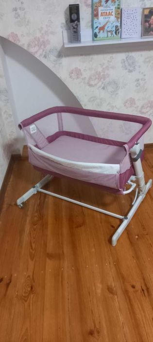 Дитяче приставне ліжко Chicco 2 Me Pop Up (колір рожевий)
