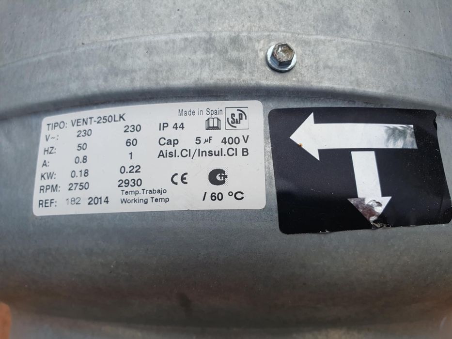 Wentylator kanałowy