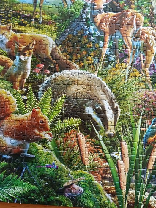 Puzzle Star 1000 Woodland life