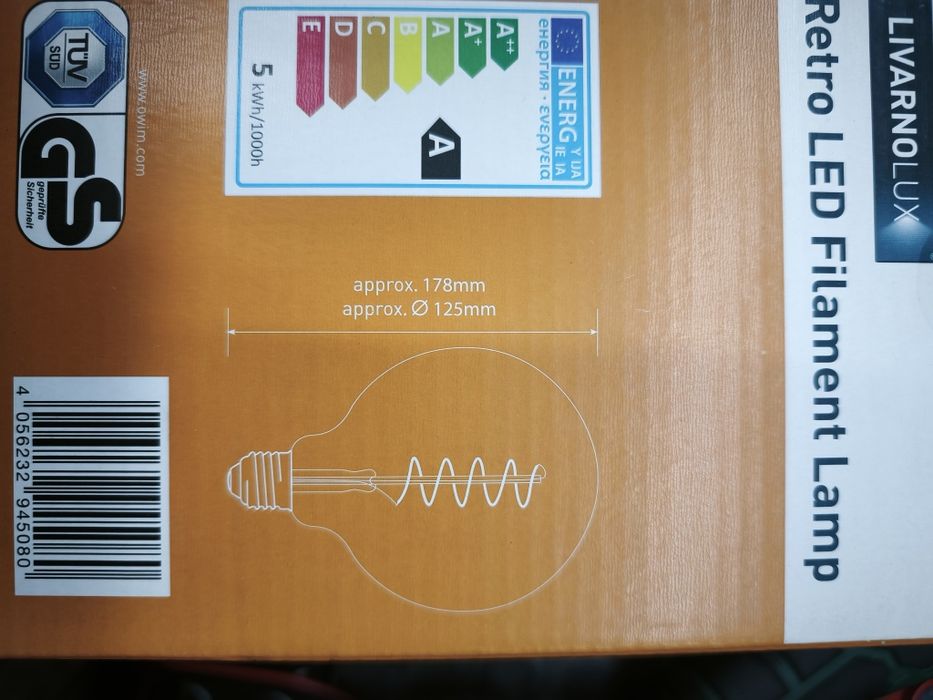 Żarówka retro LED E27