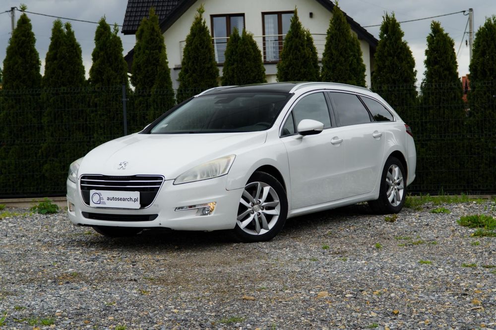 Peugeot 508 SW, 2.0 HDI, 163KM, Bezwypadkowy, Serwisowany, Hak, Panorama, FV Marża