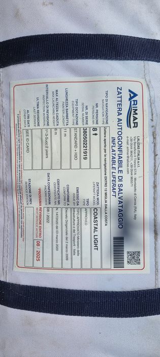 Balsa para 8 pessoas estado novo.