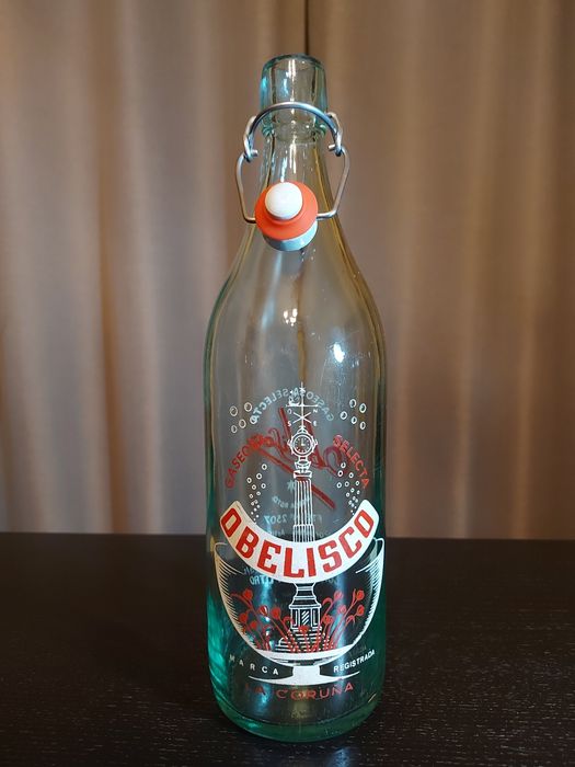 Garrafas antigas de refrigerantes espanhóis - Anos 50/60  (1L)